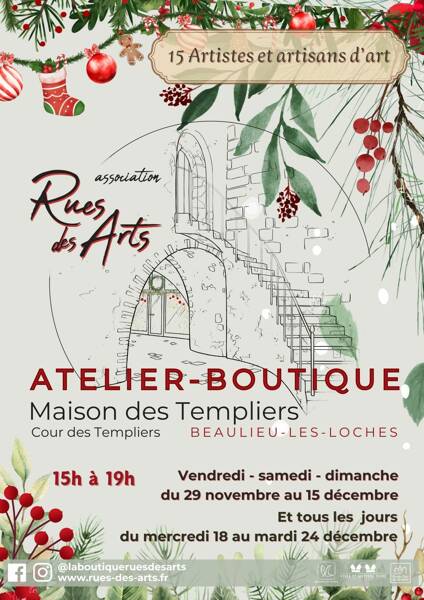 Atelier-Boutique Rues des Arts