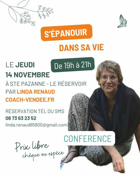 Conférence Bien-être : S'épanouir dans sa vie