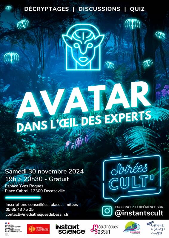 Soirée Cult' : Avatar dans l'œil d'un expert