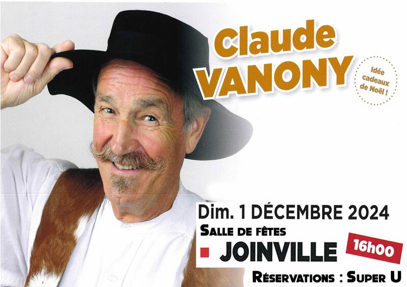 Spectacle Claude VANONY