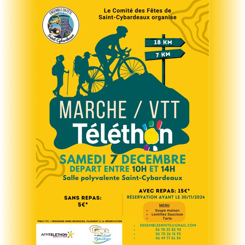 Marche / VTT Téléthon