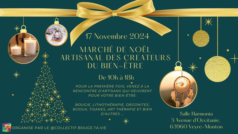 Marché de Noël artisanal des créateurs du bien-être