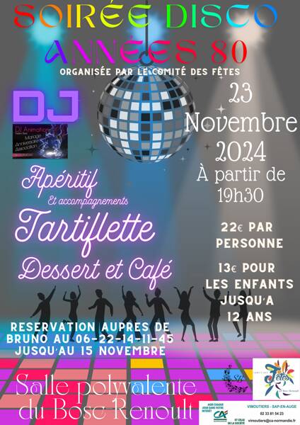 Soirée disco/années 80