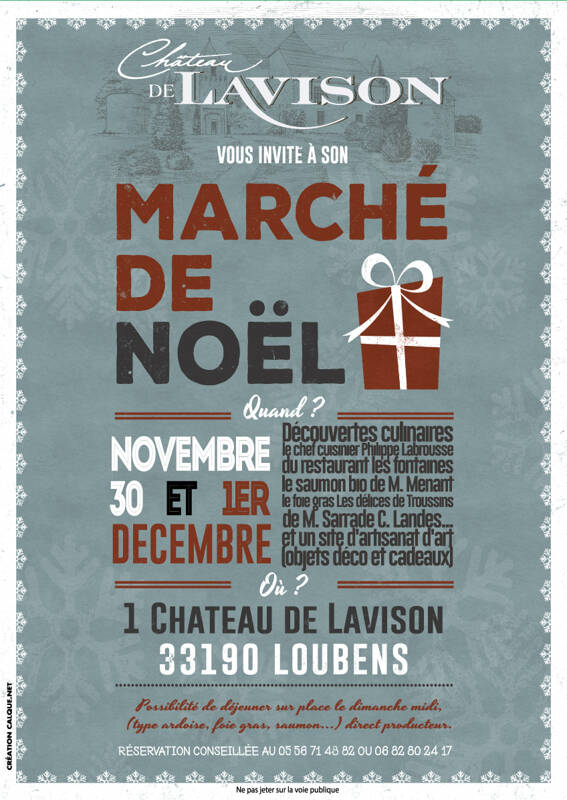 MARCHE DE NOEL AU CHATEAU DE LAVISON