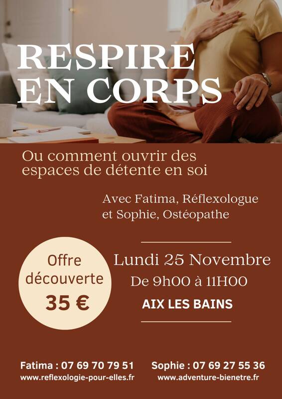 Atelier Respire En Corps