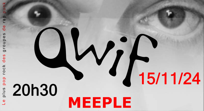 Concert de Qwif au Meeple