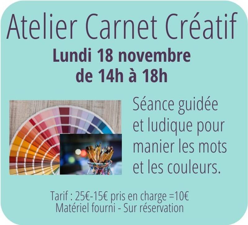 Atelier : Carnet Créatif