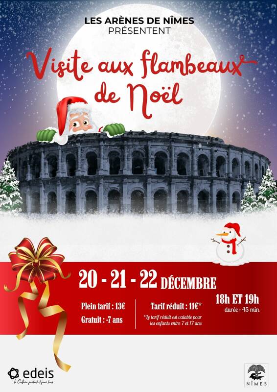 Visites aux flambeaux de noël