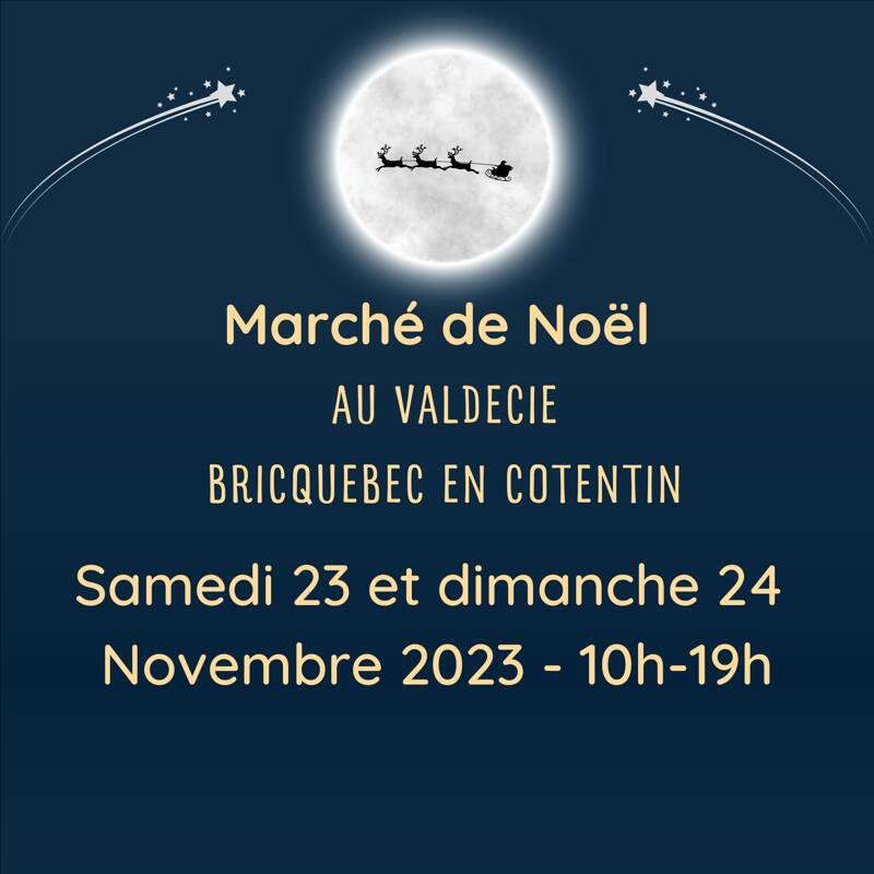 Marché de noël au Valdecie