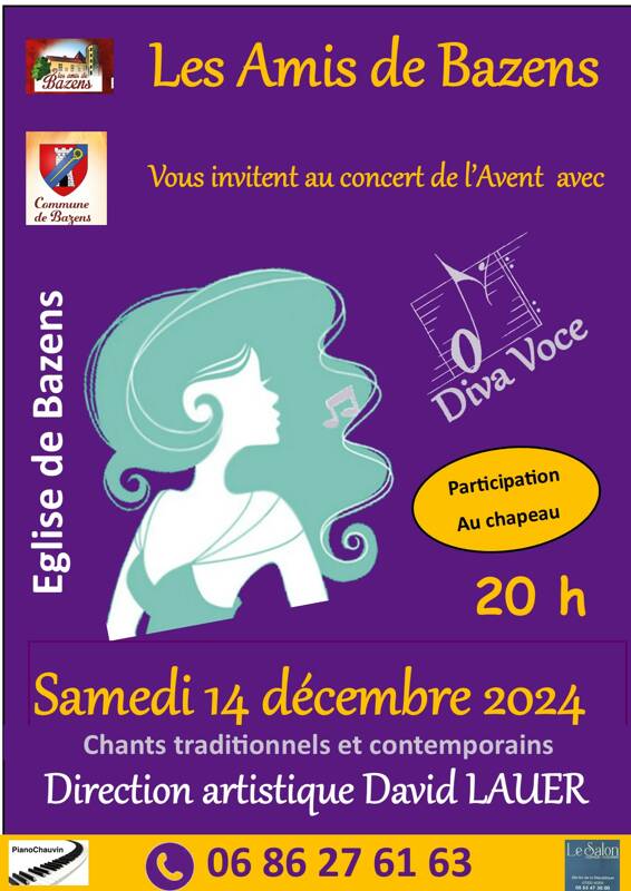 Concert de l’Avent Diva Voce