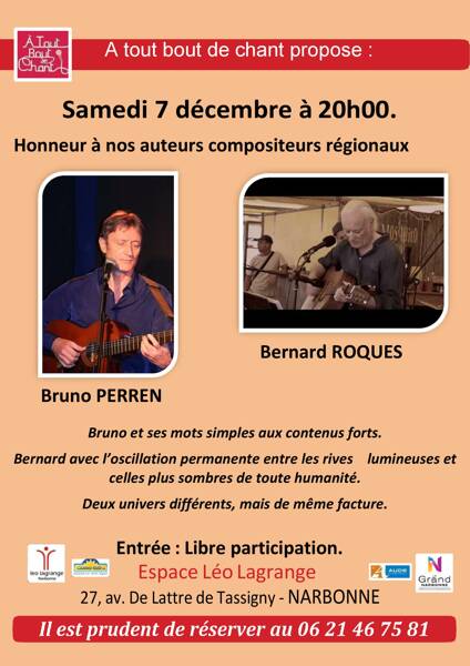  Bruno PERREN et Bernard ROQUES en concert