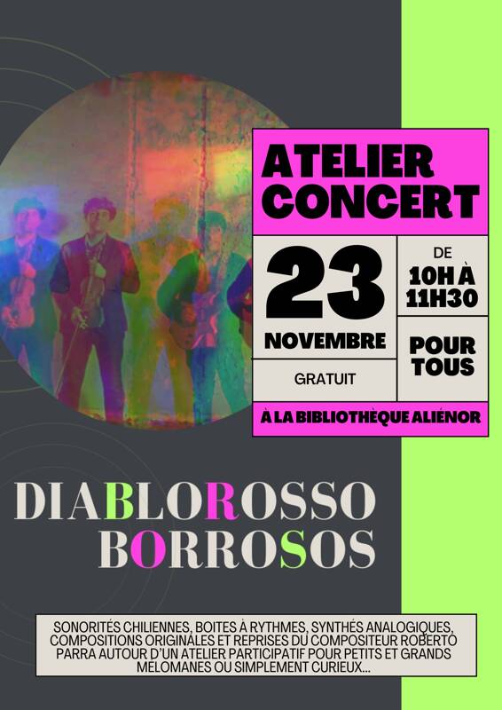 ATELIER-CONCERT DIABOLOROSSO BORROSOS