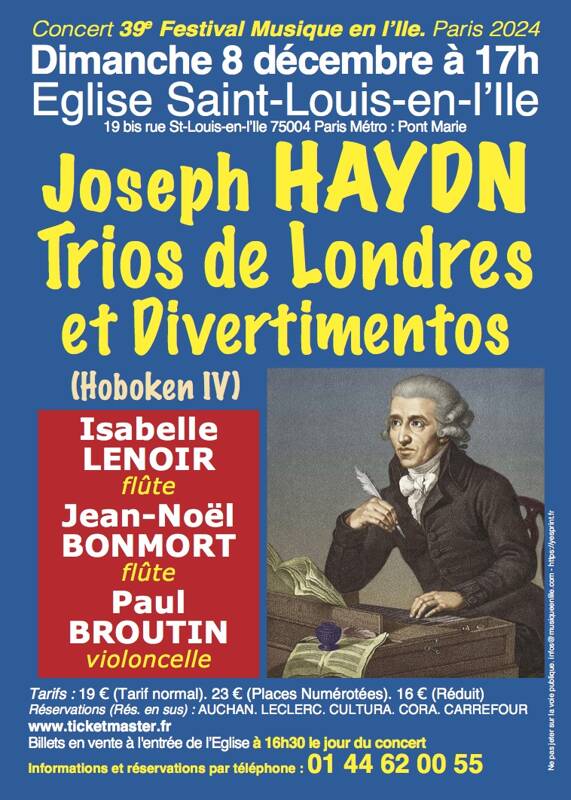 Josef HAYDN : Trios de Londres et Divertimentos