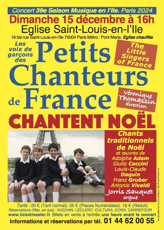 Les Petits Chanteurs de France chantent Noël