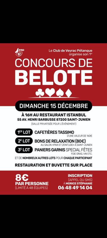 Concours de belote