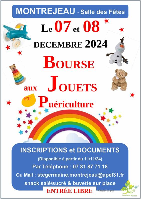 Bourse aux jouets et puériculture