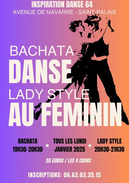 Cours Bachata/Lady Style