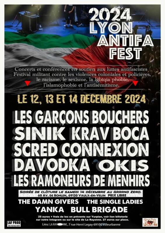 Lyon Antifa Fest 2024