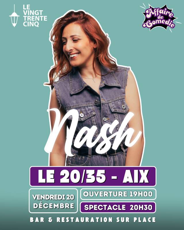 1h00 avec Nash au 20/35 (Aix-en-Provence)