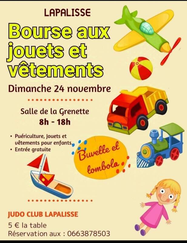 Bourse aux jouets et vêtements