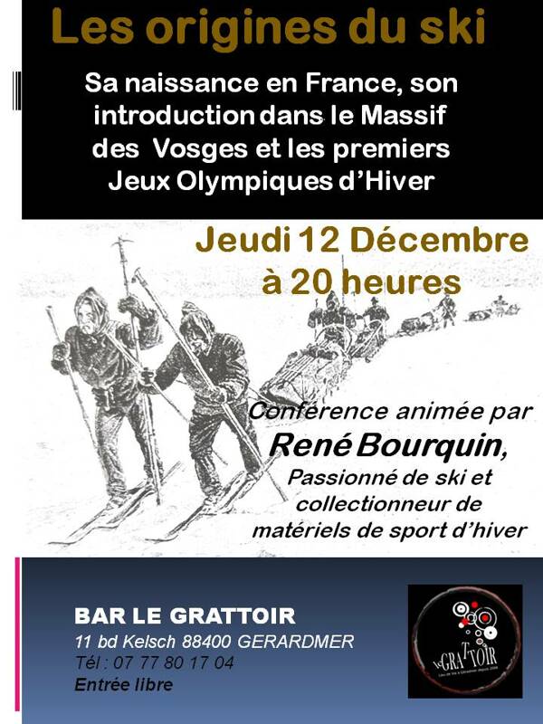 Les origines du ski