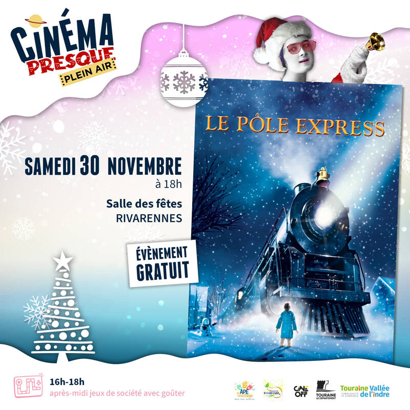 Ciné Noël : Film - Le Pôle Express