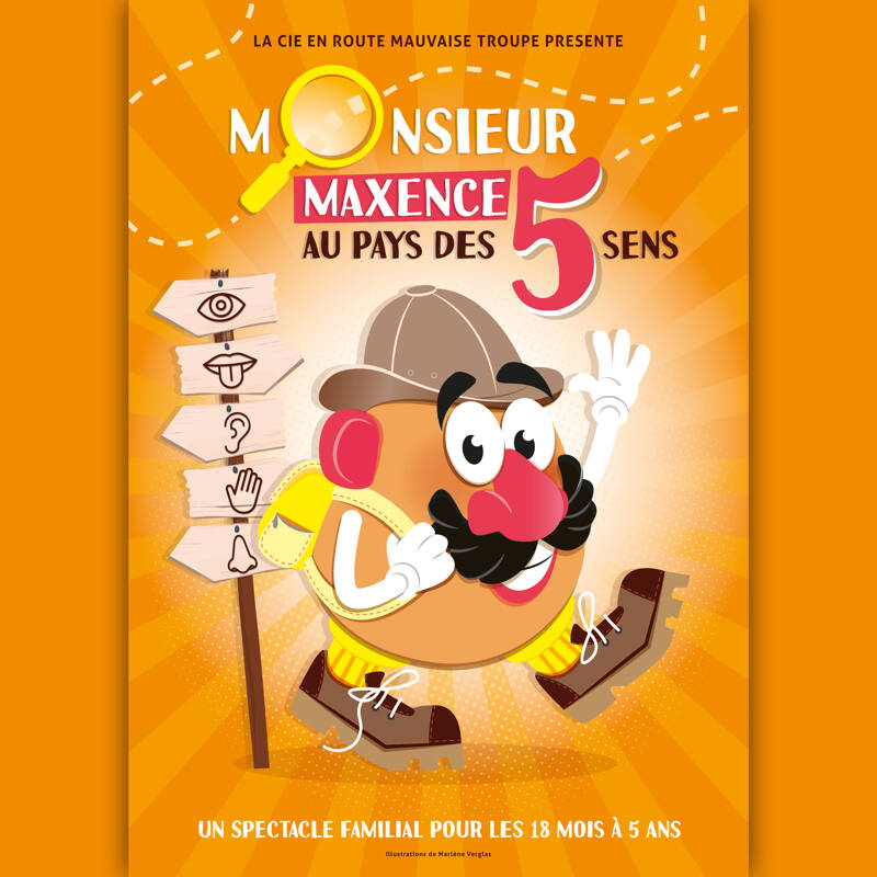 Monsieur Maxence au pays des 5 sens