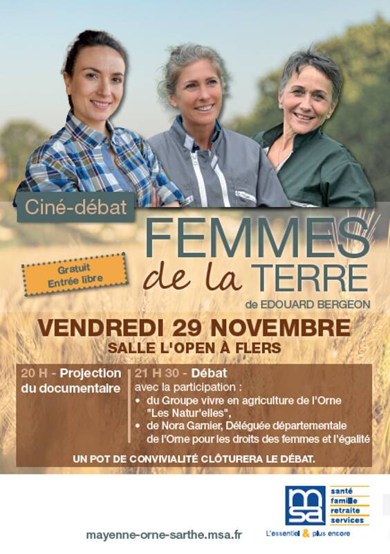 Ciné-rencontres : Femmes de la terre