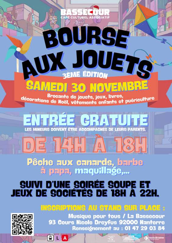 Bourse aux jouets et puériculture