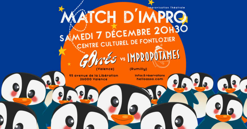 Match d'Impro Givrés vs. IMPROPOTAMES