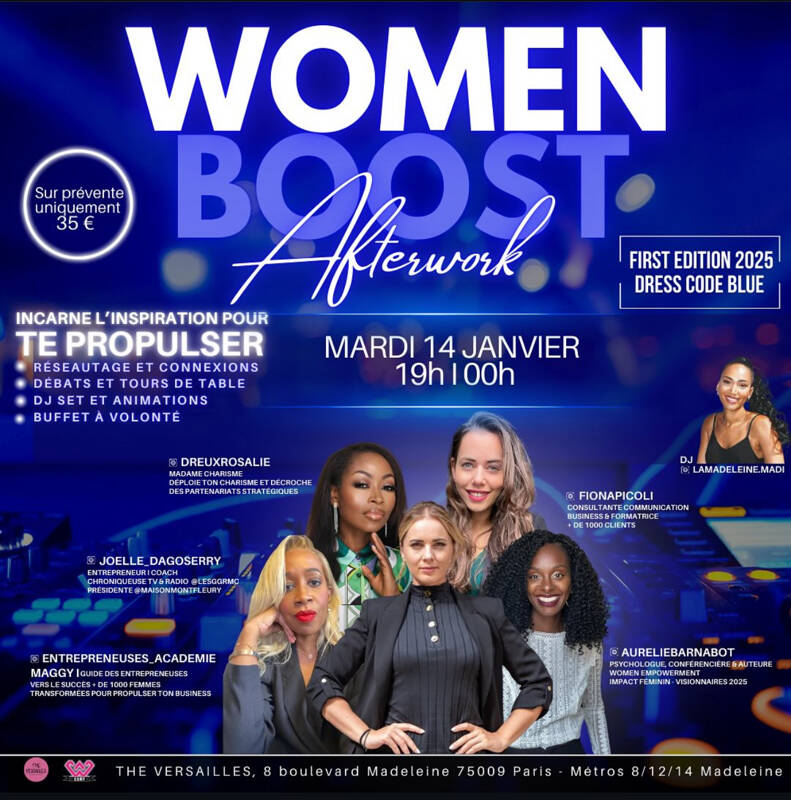 WOMEN BOOST AFTERWORK