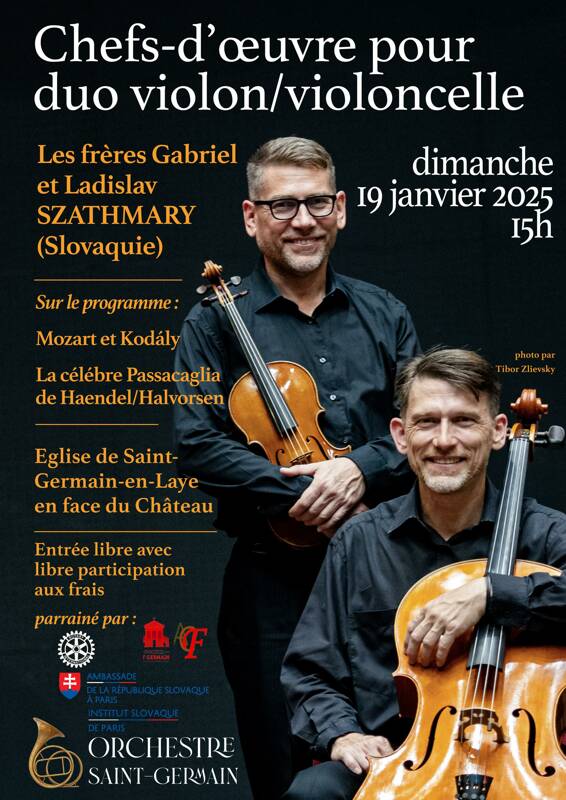 Chefs-d'oeuvres pour duo violon et violoncelle