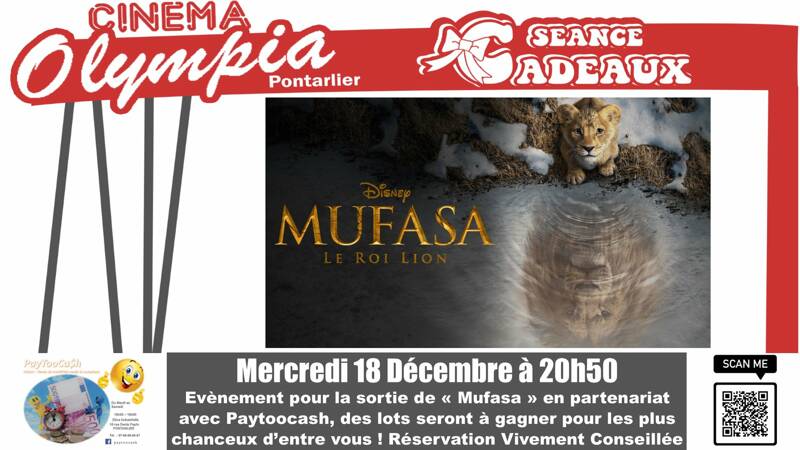 Mufasa - Séance Cadeaux