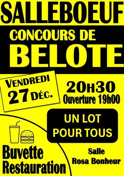 Concours de Belote