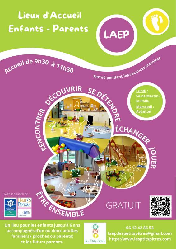 Accueil ludique enfants-parents