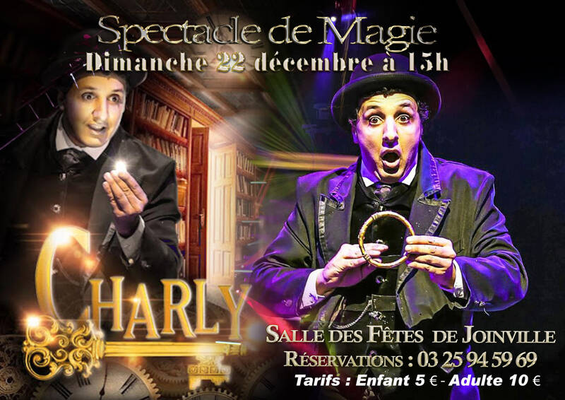 SPECTACLE DE MAGIE : CHARLY 