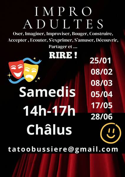 Cabaret Impro Adultes  CHALUS