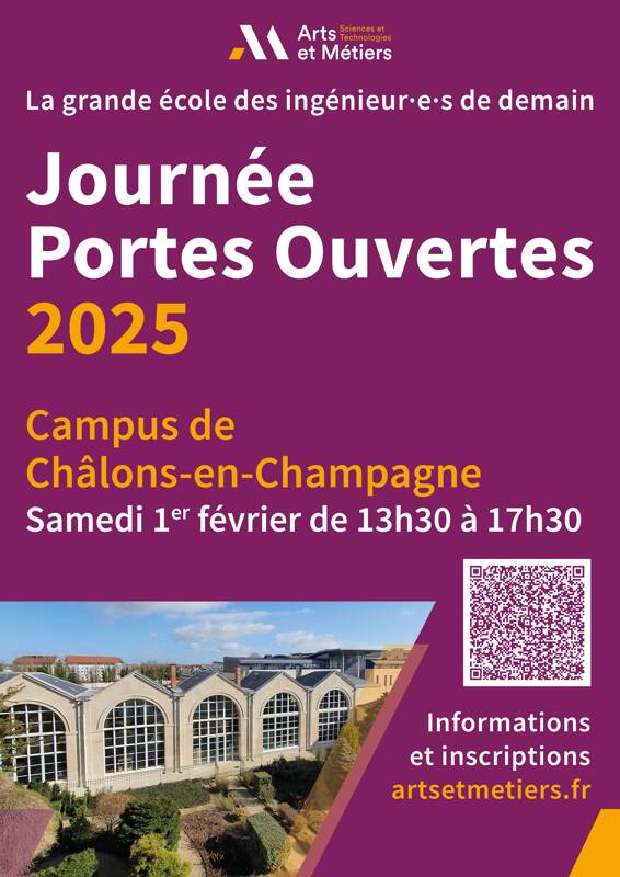 Journée Portes Ouvertes Arts et Métiers