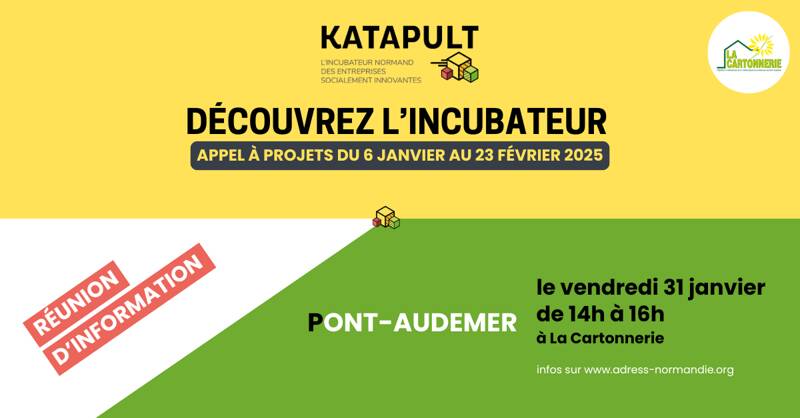 Découvrez Katapult, l'incubateur 100% normand de l'ESS