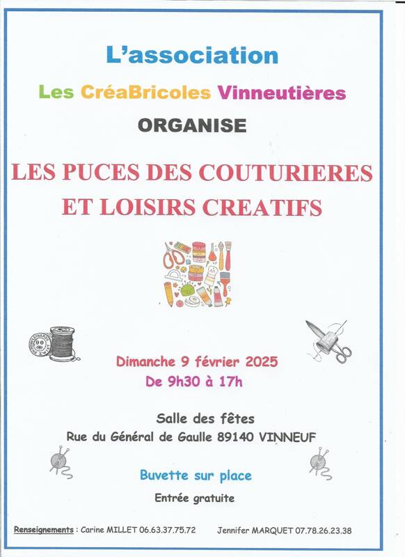 Puces des couturières et loisirs créatifs