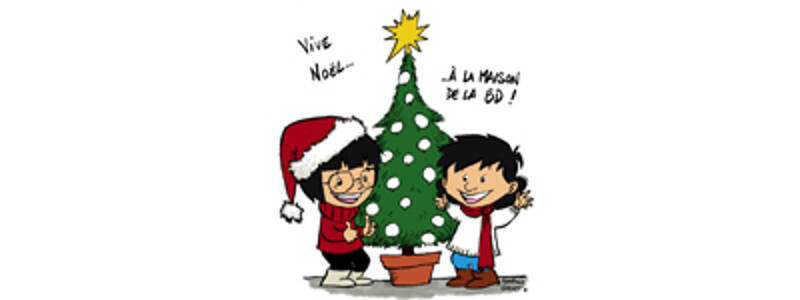 Noël à la maison de la bd