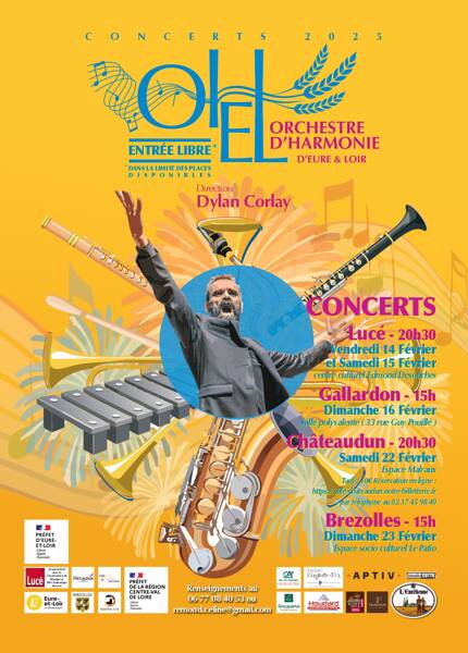 Concert Orchestre d'Harmonie d'Eure-et-Loir