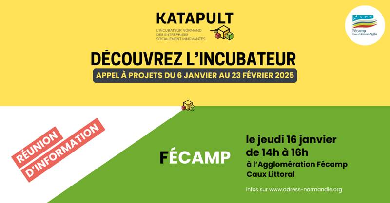 Découvrez Katapult, l'incubateur 100% normand de l'ESS