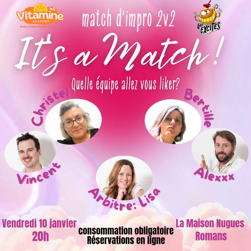 IT'S A MATCH ! - Match d'improvisation