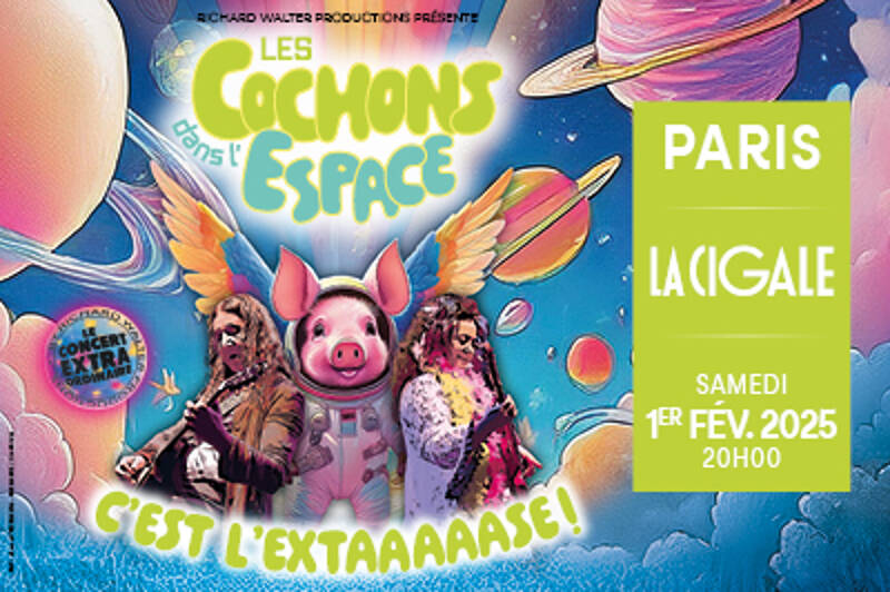 LES COCHONS DANS L’ESPACE C’EST L’EXTAAAAASE !