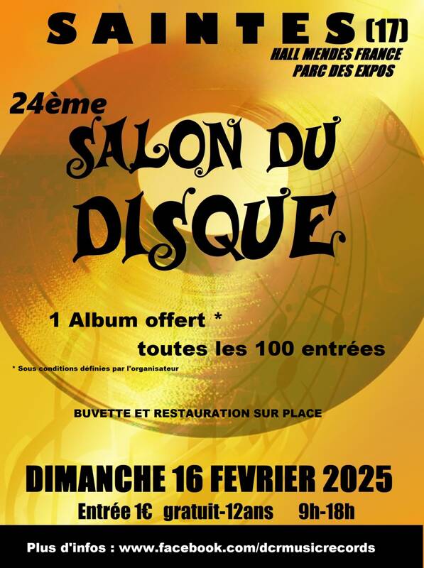 24 ème Salon du Disque de Saintes