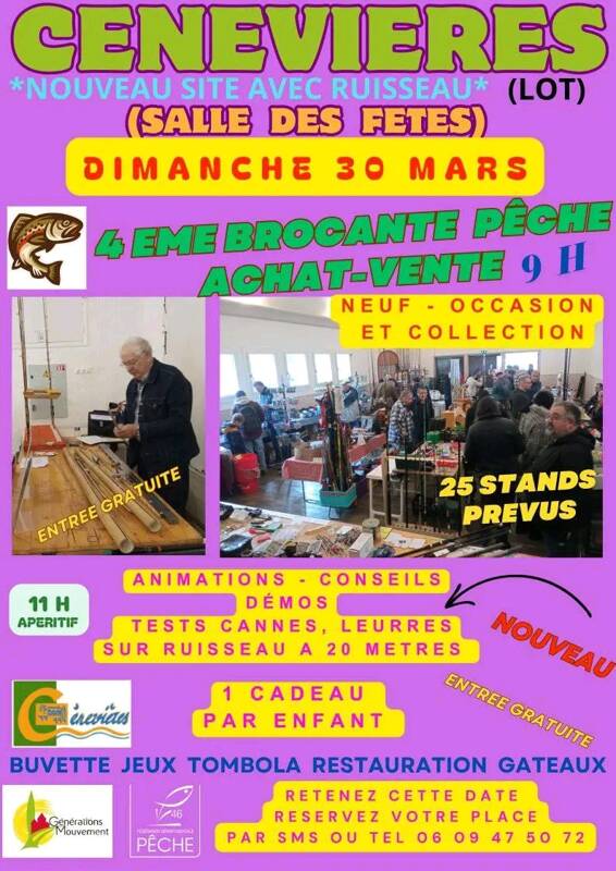 4 ème Brocante Pêche et vide grenier