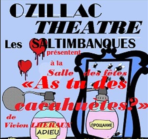 théâtre par la troupe des Saltimbanques d'Ozillac