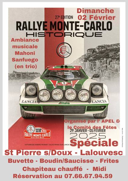 RALLYE MONTE-CARLO HISTORIQUE