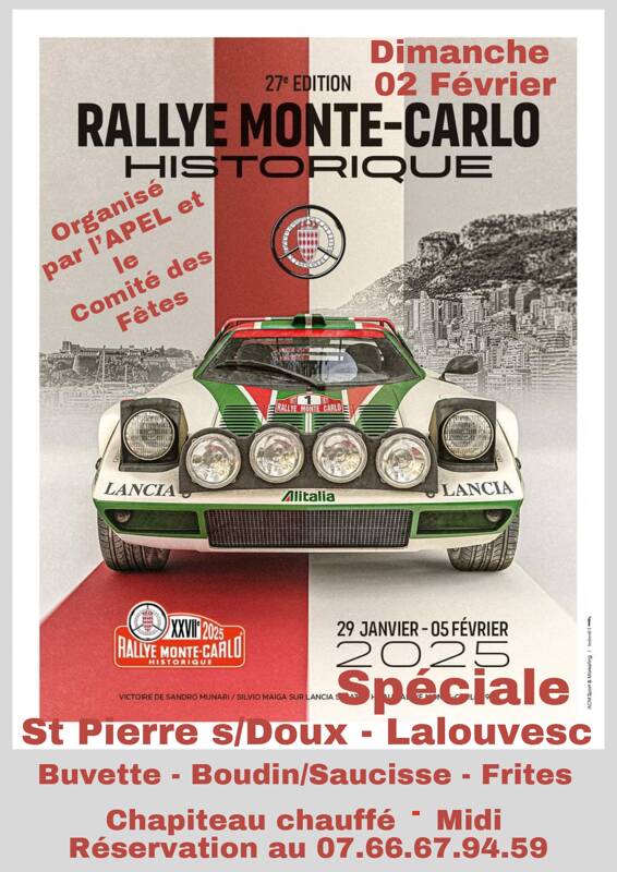 RALLYE MONTE-CARLO HISTORIQUE